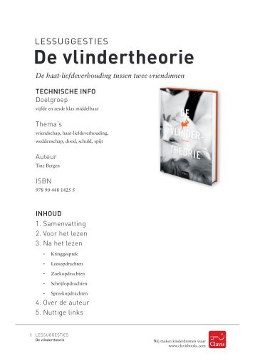 De vlindertheorie - Clavis