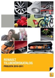 RenaULt tiLLBehöRsKataLOg - Gösta Samuelsson Bil AB