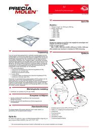 Brochure R4 range - Precia-Molen