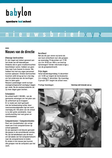 download de nieuwsbrief#6 - Babylon