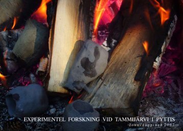 experimentel forskning vid tammijärvi i pyttis - Jouni Jäppinen