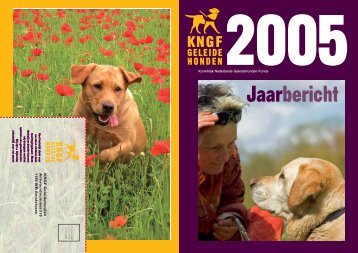 Jaarbericht 2005 - KNGF Geleidehonden