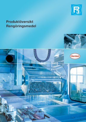 Produktöversikt Rengöringsmedel - Henkel