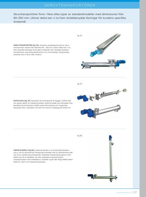 PROJEKTERING & PRODUKTER - Powtech AB