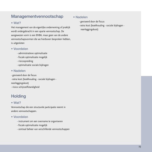 Vennootschap of niet? - Sbb