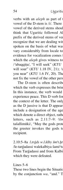 A Primer on Ugaritic: Language, Culture, and Literature - enenuru