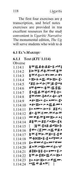 A Primer on Ugaritic: Language, Culture, and Literature - enenuru