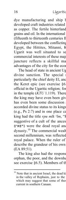 A Primer on Ugaritic: Language, Culture, and Literature - enenuru