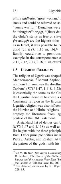 A Primer on Ugaritic: Language, Culture, and Literature - enenuru