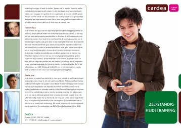 Zelfstandigheidstraining - Cardea Jeugdzorg