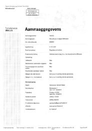 Aanvraaggegevens - Gemeente Gemert-Bakel