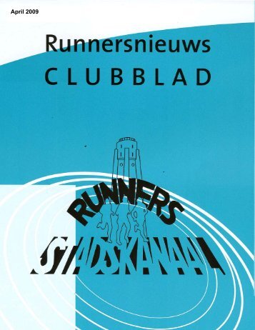 Runnersnieuws, april 2009 - Runners Stadskanaal