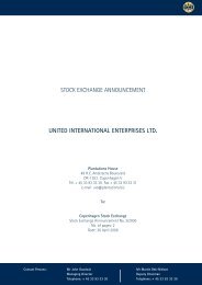 Notice of insider trading - no 3.indd - United International Enterprises