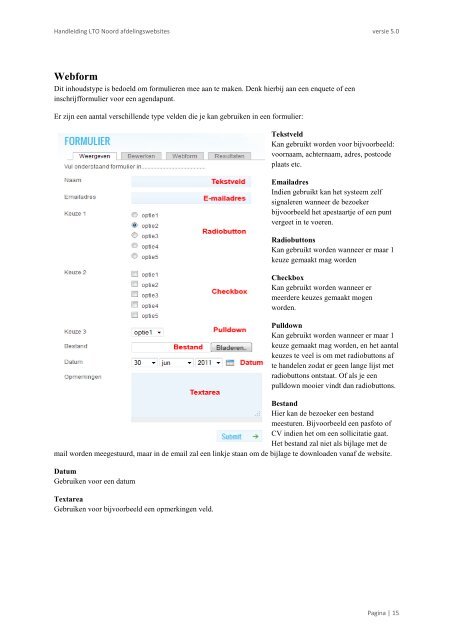 Handleiding CMS - LTO Noord