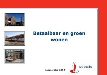 Jaarverslag 2012 - Wovesto