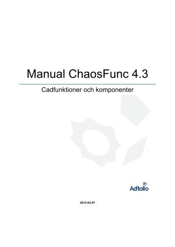 Manual ChaosFunc 4 - Adtollo