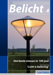 Het beste nieuws in 100 jaar 'Licht is beleving' - lightronics.nl