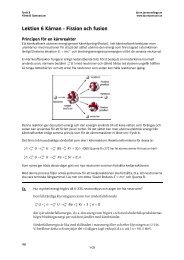 Lektion 6 Kärnan – Fission och fusion - bjornjonsson.se