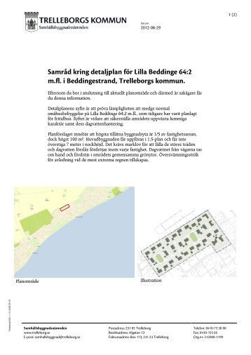 Samrådshandlingar (PDF-dokument, 6,1 MB) - Trelleborgs kommun