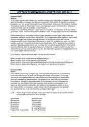 Examenvragen Afweersysteem 2007 - Biologiepagina