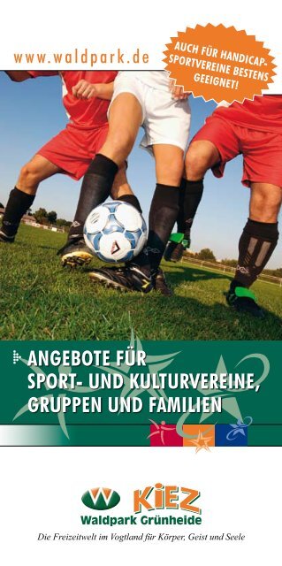 ANGEBOTE FüR SPORT- UND ... - Waldpark Grünheide