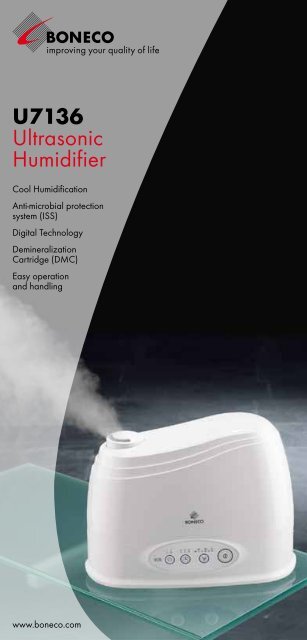 U7136 Ultrasonic Humidifier