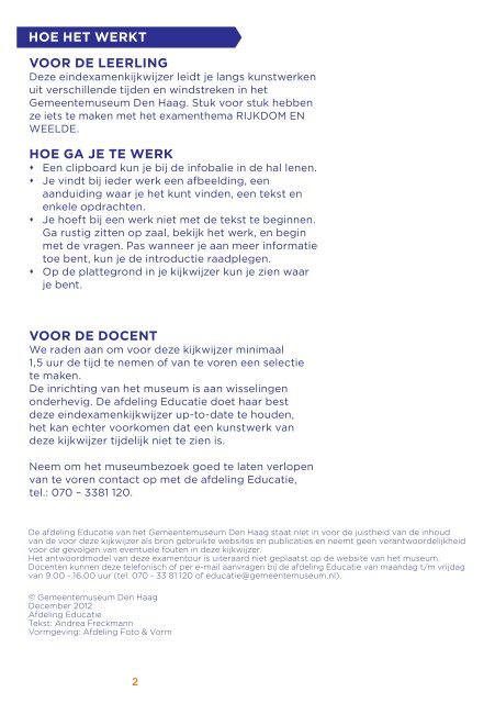 Kijkwijzer HAVO Rijkdom en weelde.pdf - Gemeentemuseum Den ...