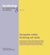 forskning - Stiftelsen SAF