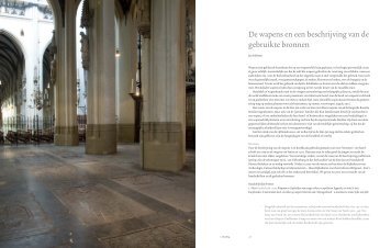 De wapens en een beschrijving van de gebruikte bronnen