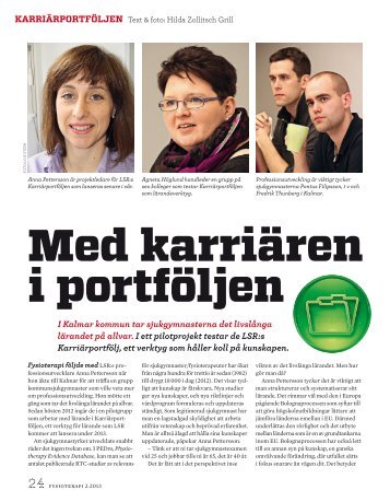 Med karriären i portföljen, nr 2, 2013 - LSR