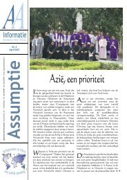 AAinformatie n. 4 - Augustins de l'Assomption