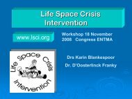 Karin Blankespoor - Life Space Crisis Intervention - ENTMA