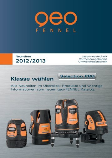 Klasse wählen - geo-FENNEL GmbH