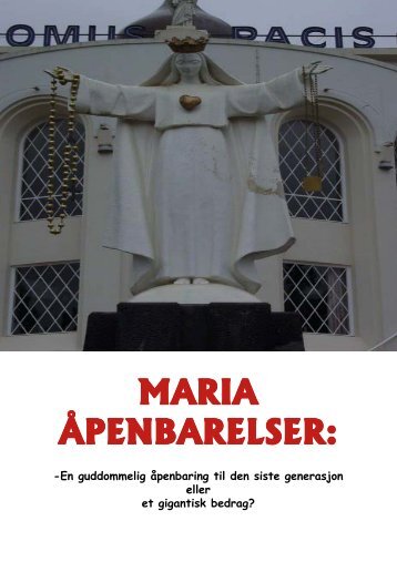 Maria Åpenbarelser 2012.p65 - Endtime.net
