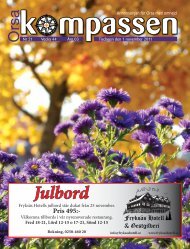 Julbord - Orsakompassen