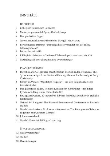 Meddelanden 25 (2010) (PDF 2.0 MB - Nytt fönster) - Centrum för ...
