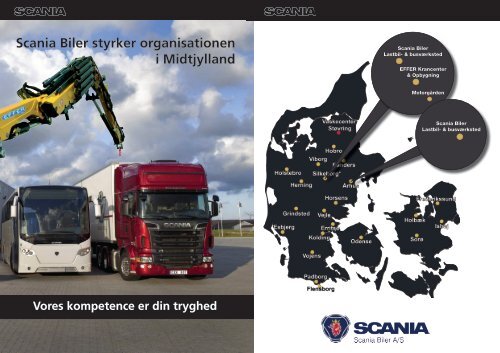 Scania Biler styrker organisationen i Midtjylland