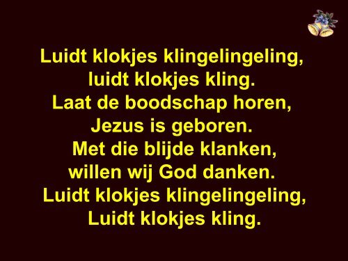 Liturgie Eerste Kerstdag Welkom, mededelingen - CGK Enschede ...
