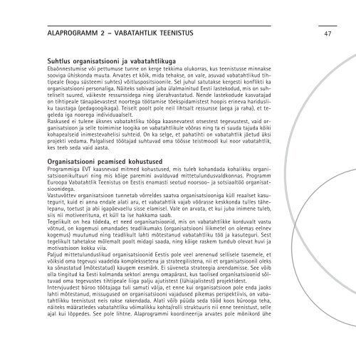 (2000-2002): Kogemus kogu eluks! - Euroopa Noored