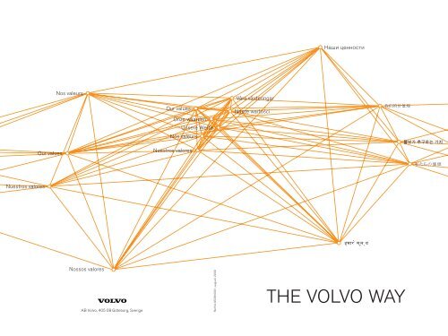 The Volvo Way (pdf) Volvokoncernens företagskultur - Volvo Group