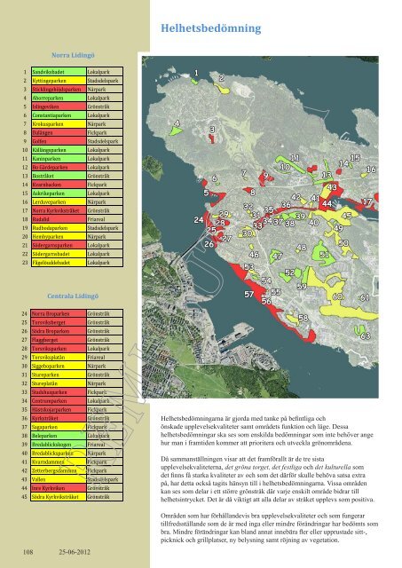 Lidingös Upplevelsekvaliteter - Lidingö stad