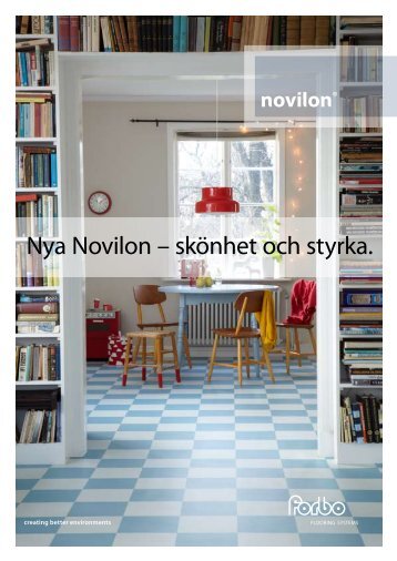 Nya Novilon – skönhet och styrka.