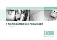 Afdeling oncologie / hematologie - AZ Sint-Lucas