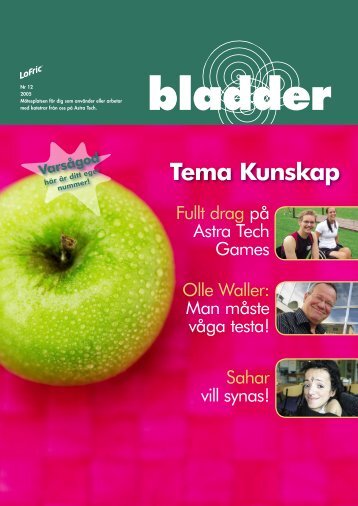 BLADDER 17 oktober - Astra Tech