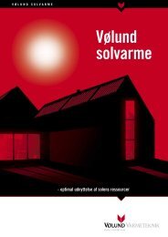 Vølund solvarme - Vølund Varmeteknik