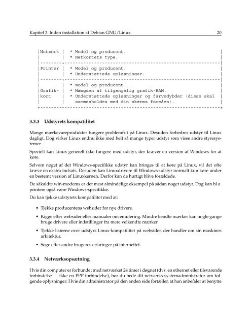 Installationsvejledning for Debian GNU/Linux 3.0 ... - archive - Debian