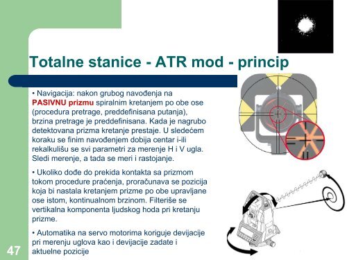 Koncepti automatizovanog pozicioniranja totalne stanice