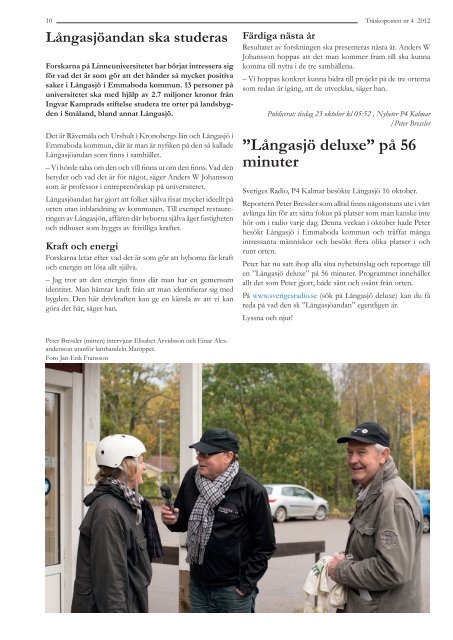 Nr 4, Tema Byggnader och byggnadsvård - Träskoposten