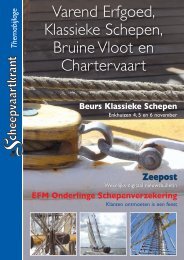 Varend Erfgoed, Klassieke Schepen, Bruine Vloot en Chartervaart