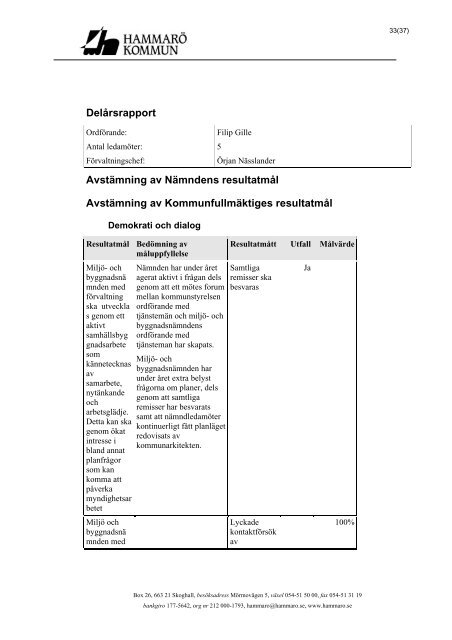 Läs nämndernas bilagor till årsredovisningen här (pdf) - Hammarö ...